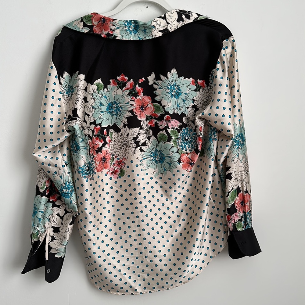 Zara Basic Collection Small Polka Dot Multicolor … - image 6